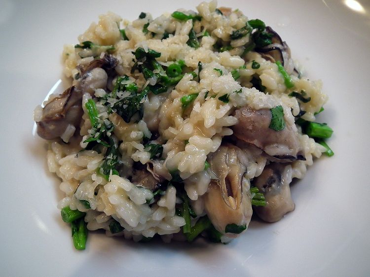 Oysterrisotto