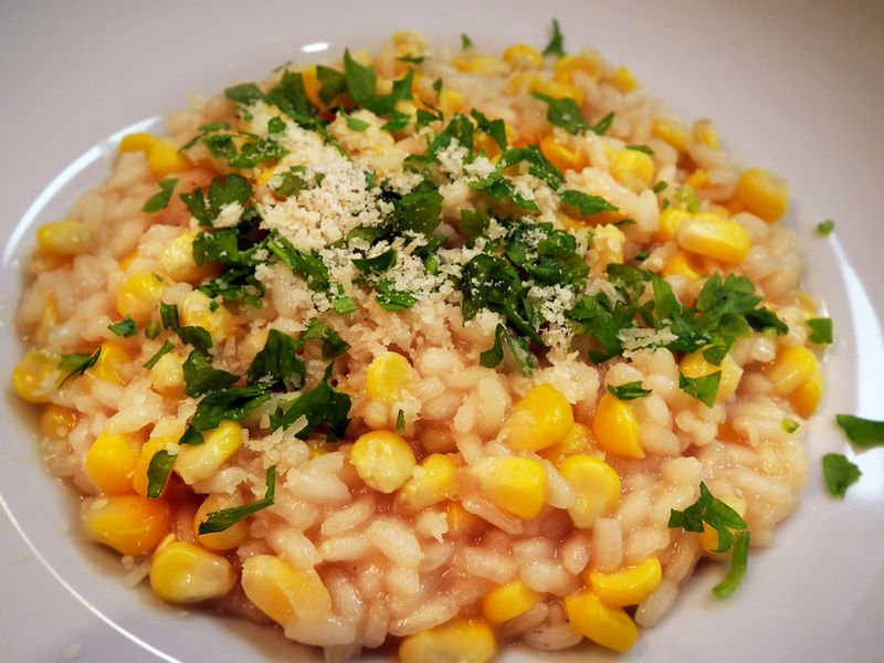 Cornrisotto